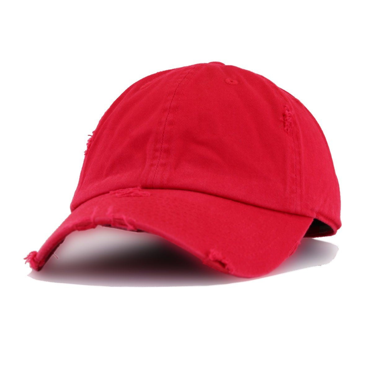 Red Distressed Cap x10